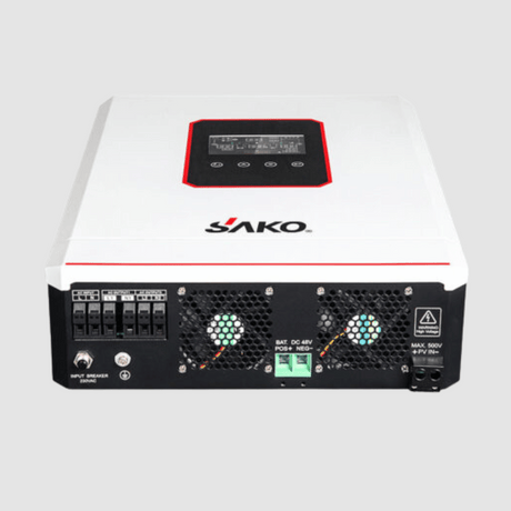SUNON‑UTRAL 24V 4.2kW Hybrid Solar Inverter – 140 A MPPT, Max PV Input 6,200 W