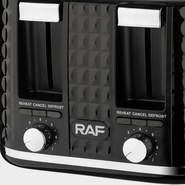 RAF 1500W 4 Slice Toaster, Model R503