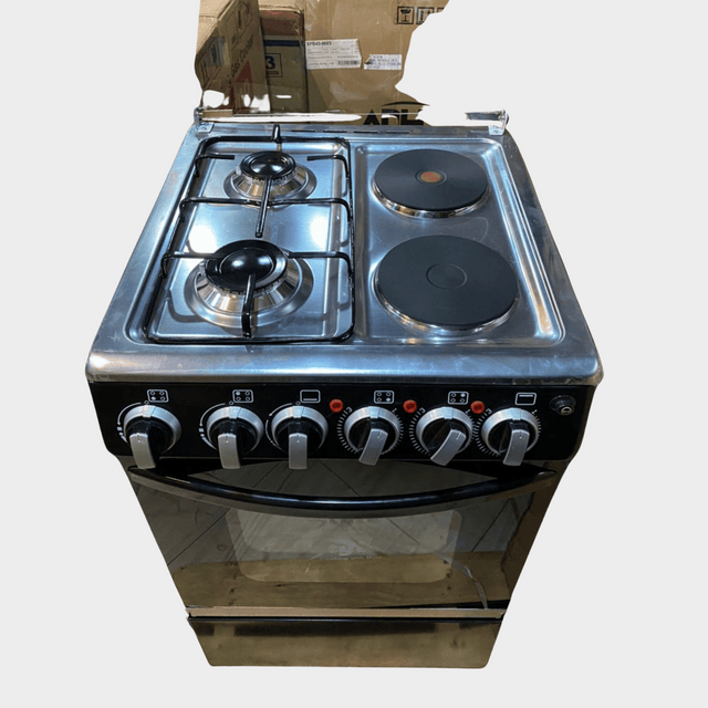 STYLE Cooker 50x50cm 2 Gas + 2 Electric – Stainless Steel