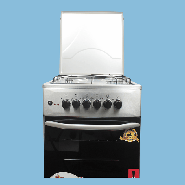 Blueflame 3 Gas Burner + 1 Electric Cooker, Inox, C5031E-BM - KWT Tech Mart Uganda