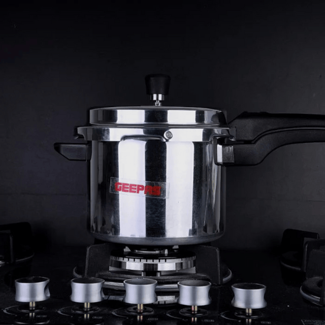 Geepas 5L Aluminum Pressure Cooker GPC326