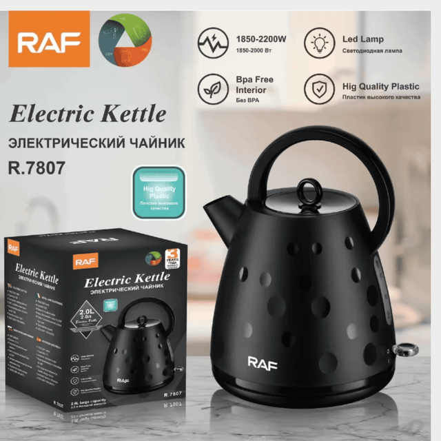 RAF 2.0L Kettle, 2000W, Model R7807