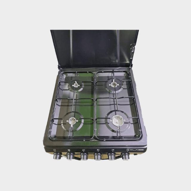 KLASS 50x60cm Free Standing Cooker, 4 Gas Burners with Oven