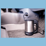 Geepas 12V Stainless Steel Car Kettle - 500ml Water Heater for Caravans - GK38041