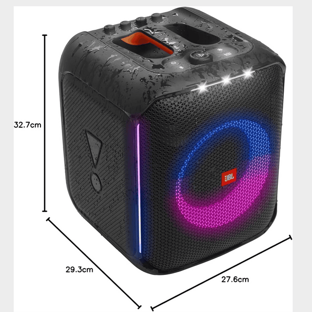 JBL Partybox Encore Essential, 100W Sound, Light Show, Black
