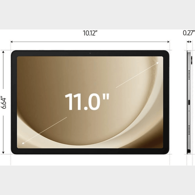 Samsung Galaxy Tab A9 Plus – 11.0", 8GB RAM, 128GB ROM, 8MP, 7040mAh – Grey/Silver