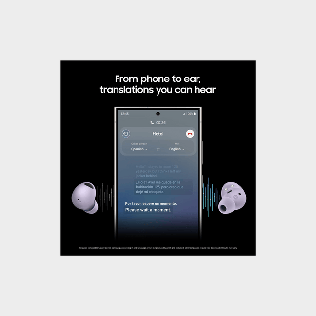 Samsung Buds 2 Pro – Wireless Earbuds – Black/Purple