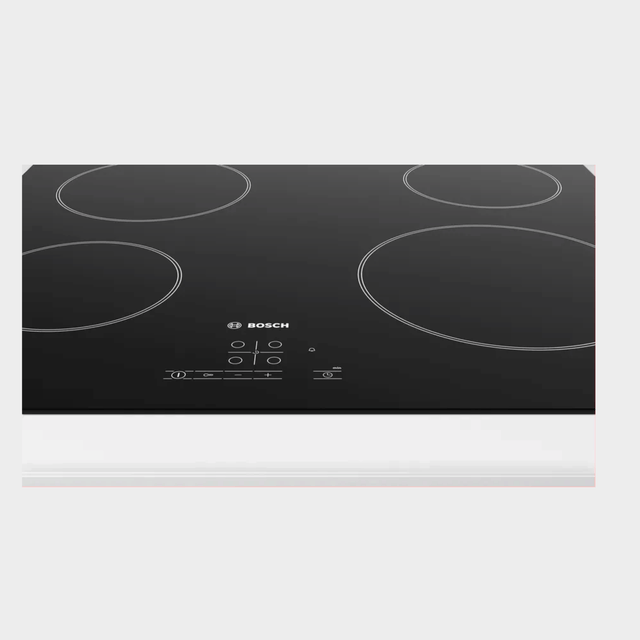 Bosch Electric Hob with Inbuilt Hard Glass PKE611B17E, Black - KWT Tech Mart Uganda
