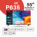 TCL 55" Frameless Smart Android LED TV