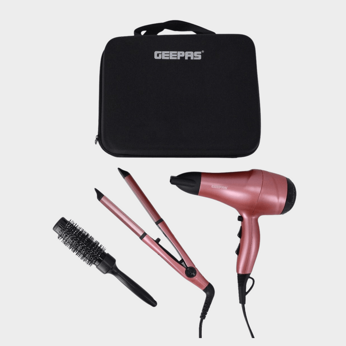 Geepas 4-in-1 Hair Dressing Set, Dryer, 2000W  GHF86054 - KWT Tech Mart Uganda