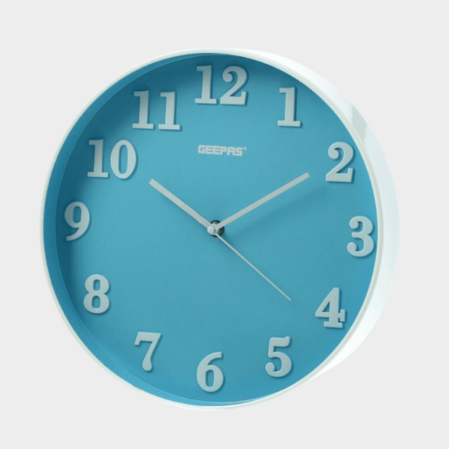 Geepas 3D Wall Clock | Stylish & Functional GWC 26014 - KWT Tech Mart Uganda