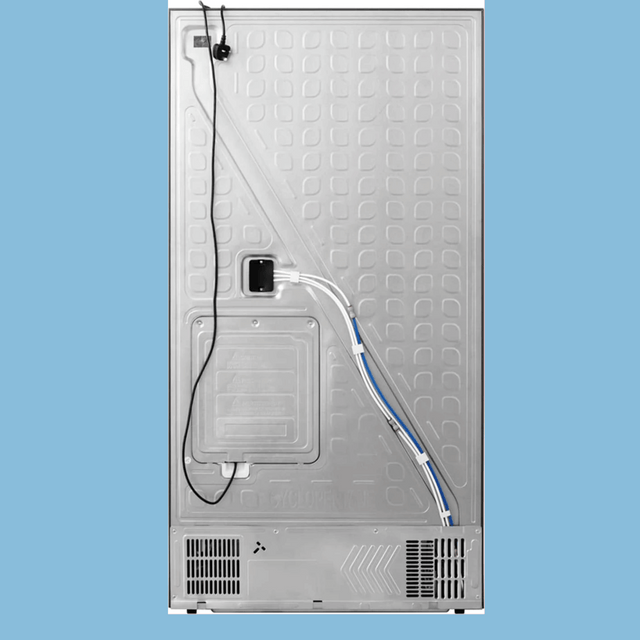 Hisense 720-Litre French Door Side by Side Fridge RC-72WC4SW1; With Ice & Water Dispenser, Frost Free Refrigerator – Silver