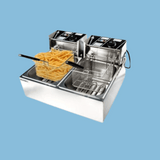 Pixel 12L Double Deep Fryer – Efficient Cooking