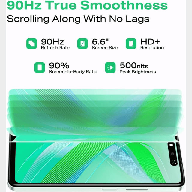 Infinix Smart 8 – 4GB RAM, 64GB, 5000mAh, 6.6" Display, X6525