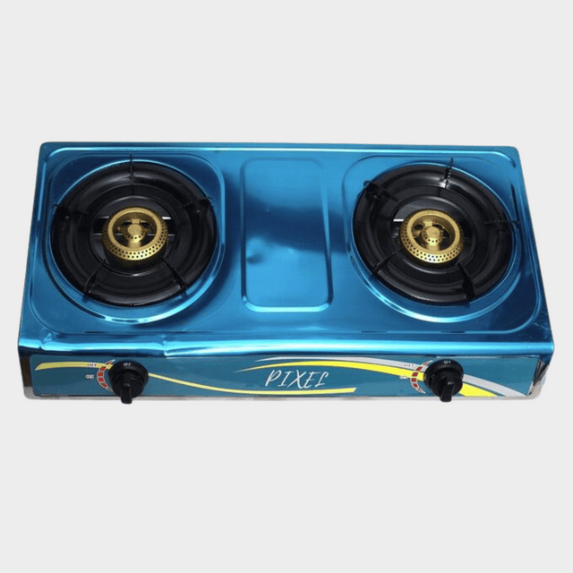 Pixel Double Gas Stove – Compact & Efficient
