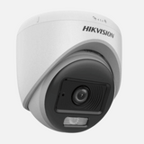 Hikvision 2 MP Smart Hybrid Light with ColorVu Indoor Fixed Turret Camera DS-2CE70DF0T-LPFS – 20 m Night Vision
