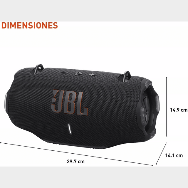 JBL Xtreme 4 Bluetooth Speaker, Powerful Sound, Black – 15H