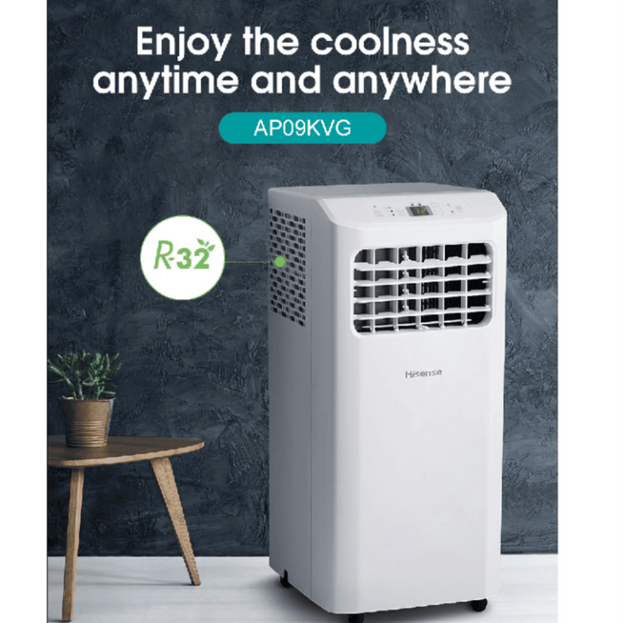 Hisense 9000 BTU Portable Air Conditioner - Efficient Cooling Solution