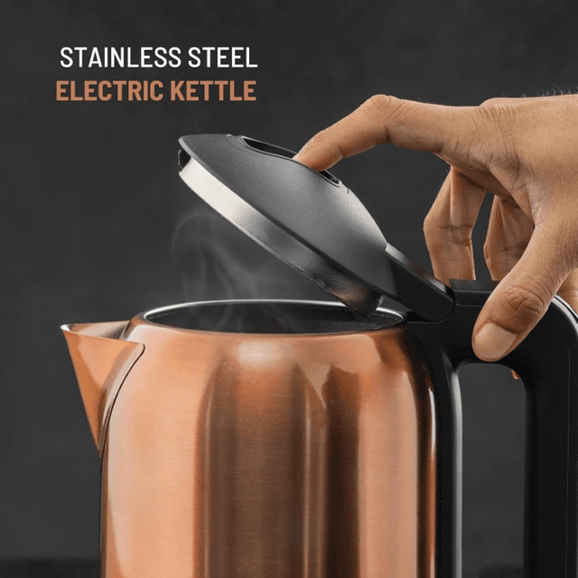 Geepas Stainless Steel Electric Kettle 1.8L - Fast Boiling Kettle - GK38053