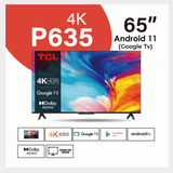 TCL 65" Frameless Smart Android LED TV