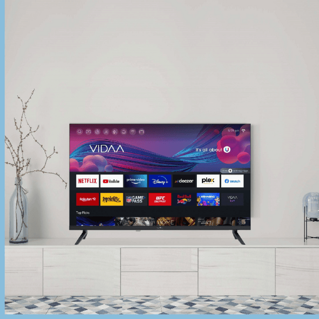 Smart Plus 32" VIDAA Smart TV - Bluetooth & Dolby Audio Support, 32SMTKF11