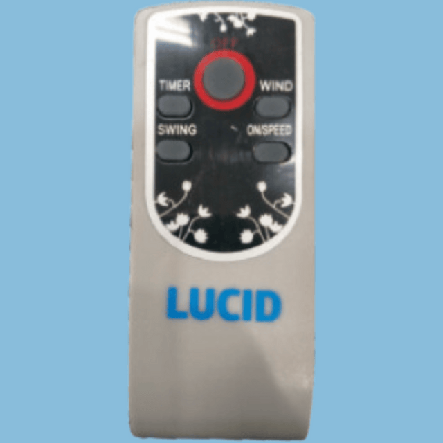 Lucid Wall Fan with Remote 16" 5 Blades - FW40-801R