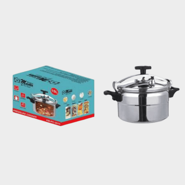 Electro Master 15L Aluminium Pressure Cooker – KM-PC2012