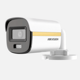 Hikvision 2 MP ColorVu Dual-light Fixed Mini Bullet Camera DS-2CE10DF3T-LFS – 20 m Night Vision (Motion-Detection Alerts)