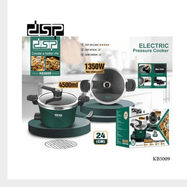 DSP 4.5L Electric Pressure Cooker, 1350W