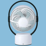 Krypton 8" Rechargeable Fan with LED Light - Portable Cooling - KNF6293N