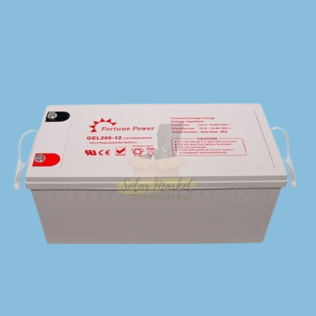 Ronix 200Ah 12V Deep Cycle Gel Battery - Fortune Power