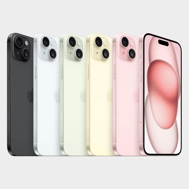 Apple iPhone 15 Plus – 6.7", 128GB ROM, 8GB RAM, 48MP, 4383mAh – Green (UK Used)
