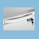 Hisense 400L Chest Freezer (Net 289L) - Single Door Deep Freezer, Grey (FC-40DT4SB1)