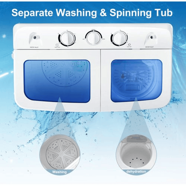 SPJ 12kg Top Load Twin Tub Washing Machine