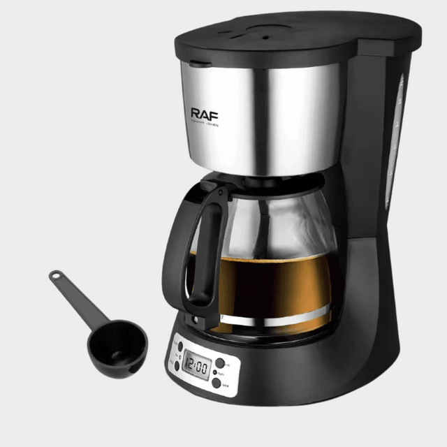 RAF 1.5L Coffee Machine with Timer, 1000W, Model R130