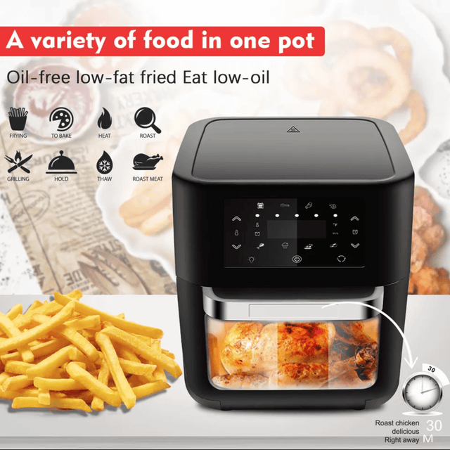 RAF 12L Digital Air Fryer, 1700W, Model R5293