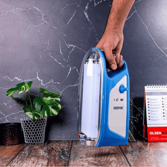Geepas Solar Lantern with Panel GSE5583