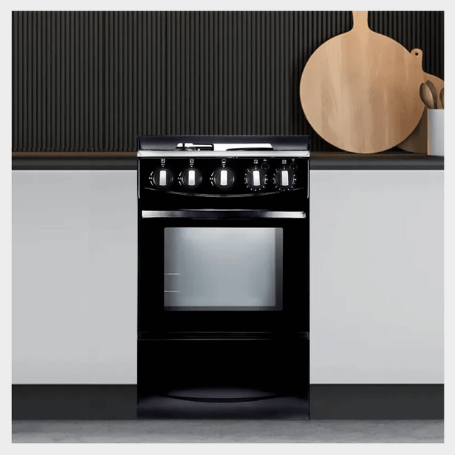 Ambassodor 50x50cm Cooker, 3 Gas + 1Electric Stainless Steel