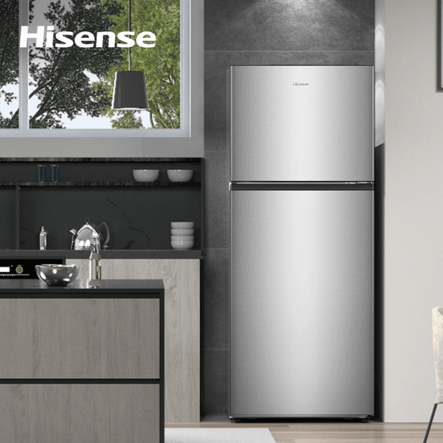 Hisense 488L Double Door Fridge - Frost-Free Top Mount Freezer (RT488N4ASU)
