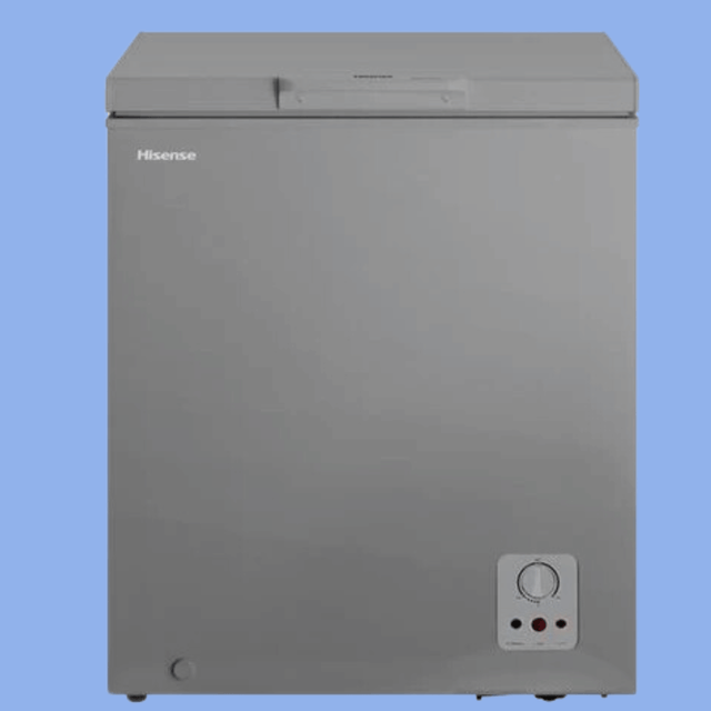 Hisense 180L Deep Freezer, Single Door Chest Freezer - Grey - KWT Tech Mart Uganda
