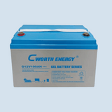 Cworth 12V 100Ah Deep Cycle GEL Battery, G-12V 100AH
