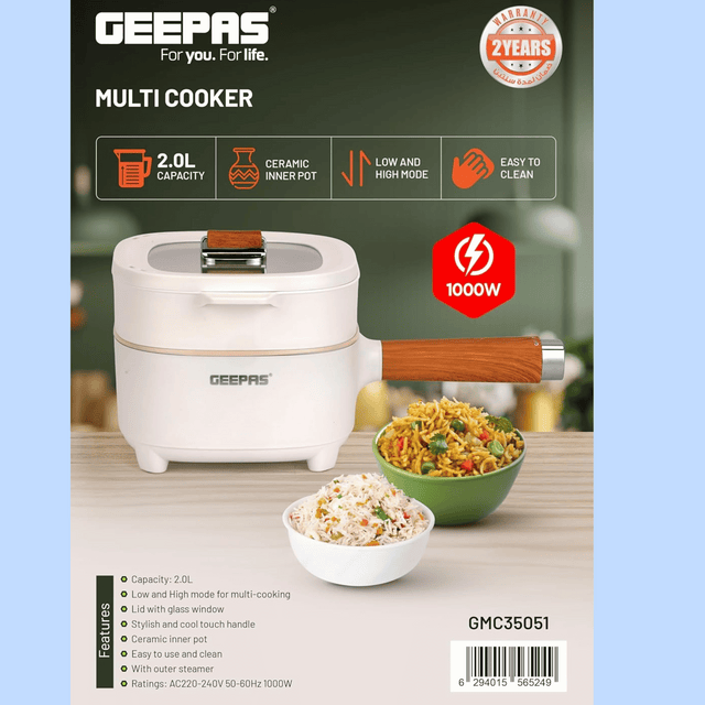 Geepas 2.0L Multi Cooker GMC35051