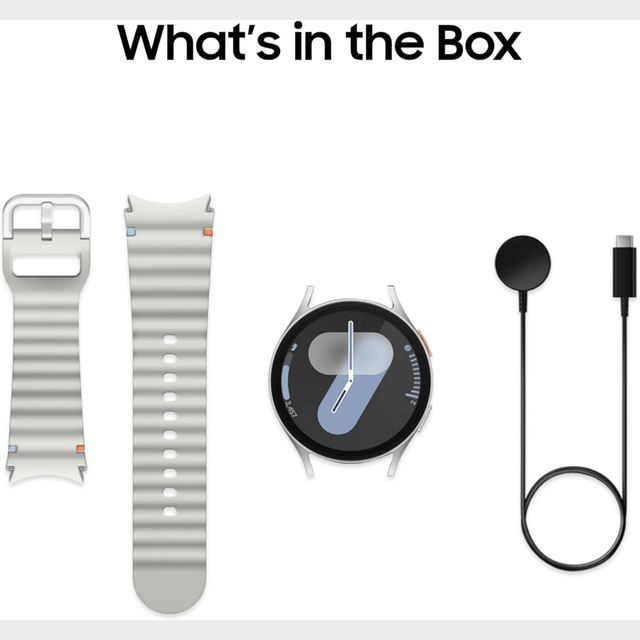 Samsung Galaxy Watch 7 – 44mm, 1.5", 2GB RAM, 425mAh – Green/Silver