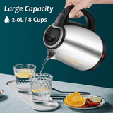 Pixel 2L Stainless Steel Electric Kettle