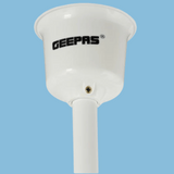 Geepas 56" Ceiling Fan - Double Ball Bearing, 3-Speed, 290 RPM - GF9428