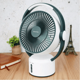 Krypton 8" Rechargeable Fan with LED Light - Portable Cooling - KNF6293N