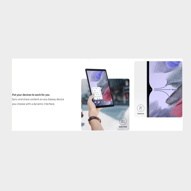Samsung Galaxy Tab A9 – 8.7", 8GB RAM, 64GB ROM, 8MP, 5100mAh – Grey/Silver