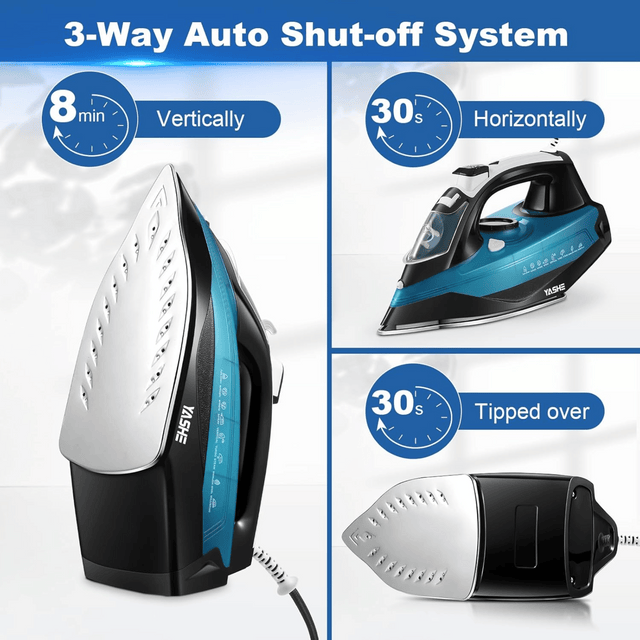 Hisense Steam Iron 1800W - 250ML Water Tank, Model HS28SIWES1 (White)