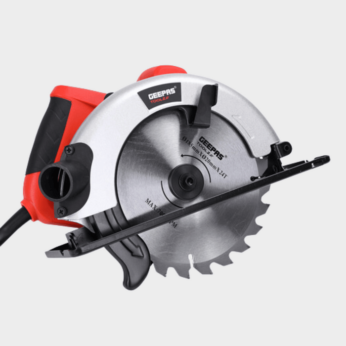 Geepas 1200W Circular Saw 185mm | 65mm Cutting Depth GCS1200 - KWT Tech Mart Uganda