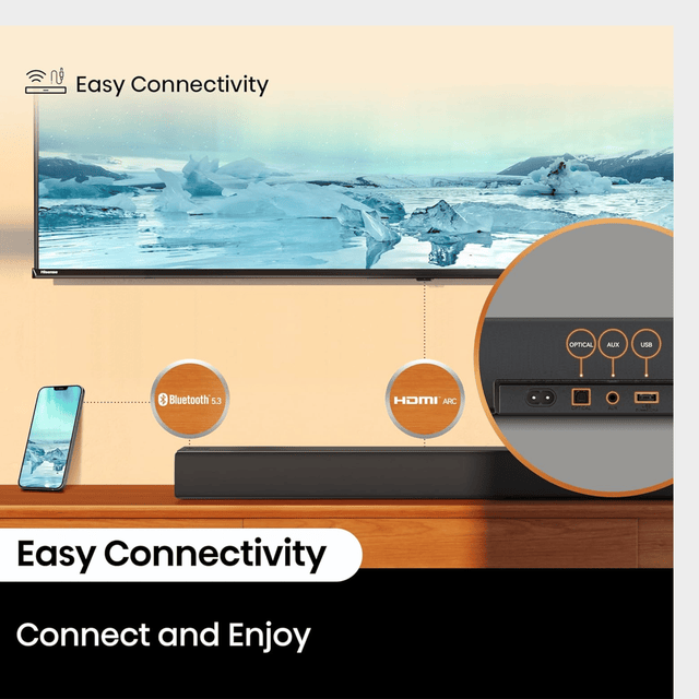Hisense 3.1 Soundbar with Wireless Subwoofer HS5100